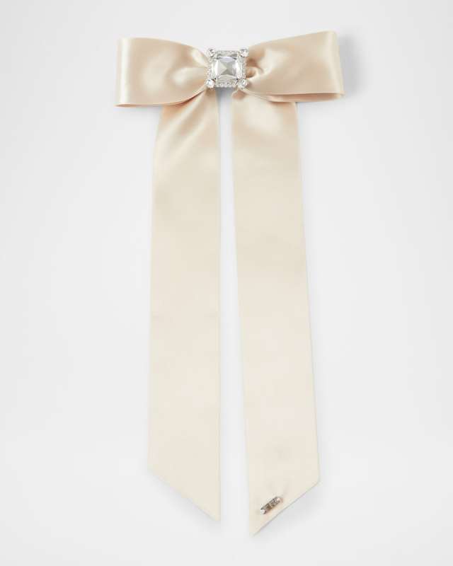 Lacey Embellished Bow
